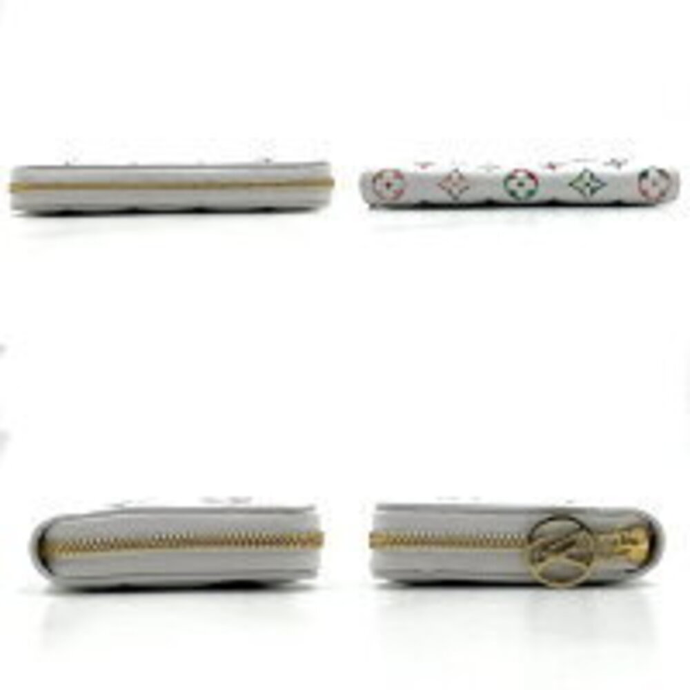 Louis Vuitton Long Zipper Zippy LV White Floral Wallet Flower Garden - Picture 3 of 7